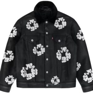 Denim Tears x Levi’s Leather Cotton Wreath Type-3 Jacket